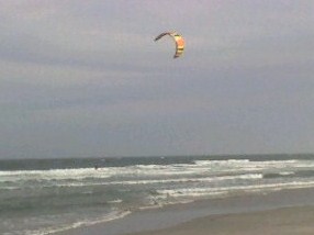 kitesurfing